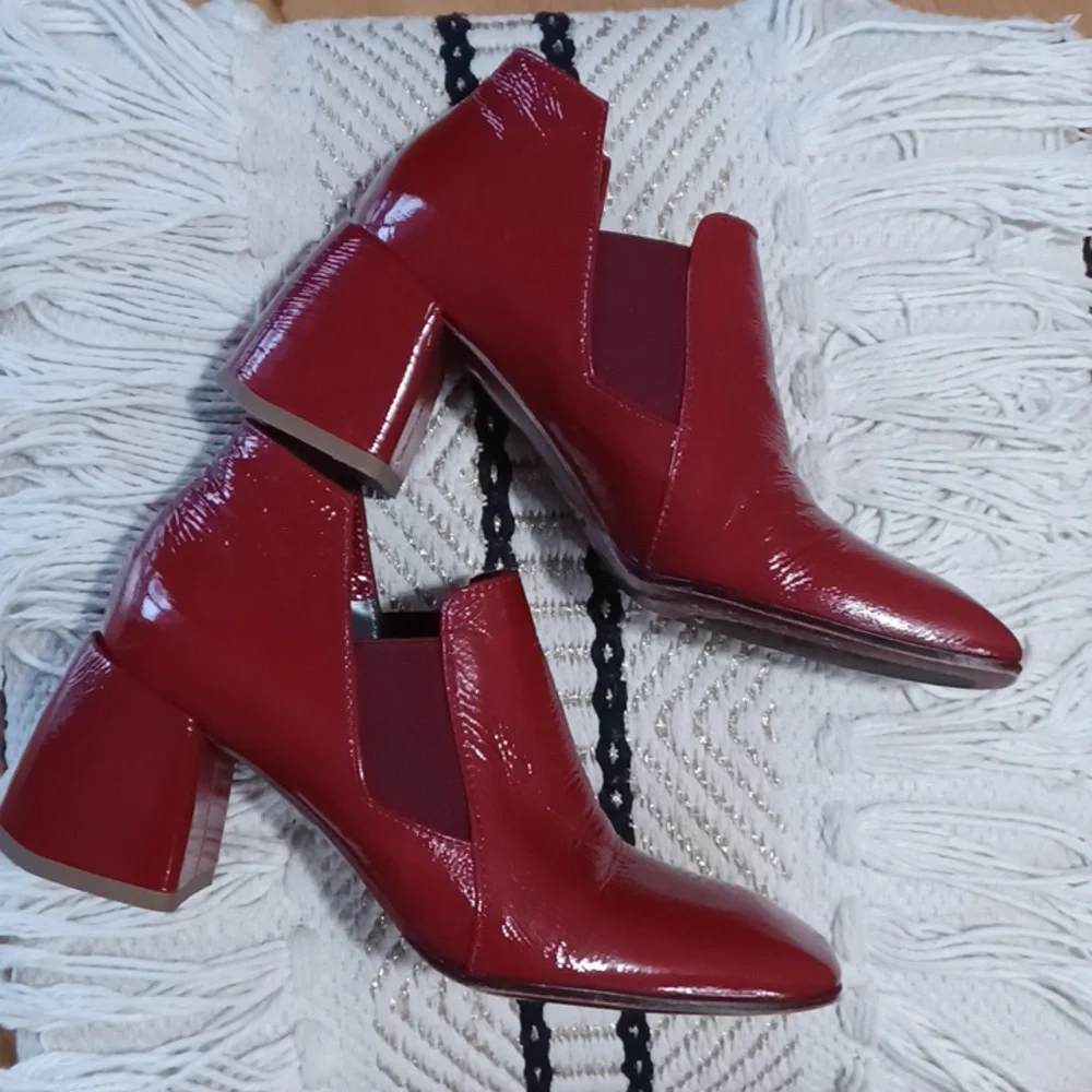 Italian red shoes - Picture 2 of 6